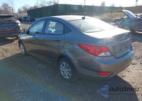 2013 Hyundai Accent Gls z USA, uszkodzony, nr VIN KMHCT4AE6DU506531